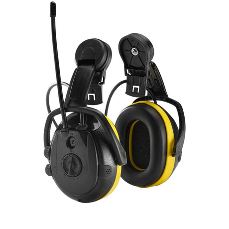 Hellberg React Cap-Mount Hearing Protector - AM/FM Radio & Active Listening