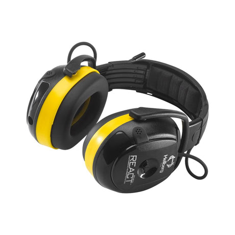 Hellberg React Headband Hearing Protector - AM/FM Radio & Active Listening