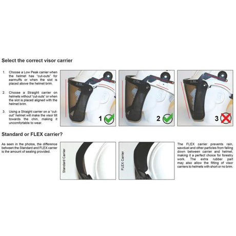 Hellberg Safe 2 Visor Carrier