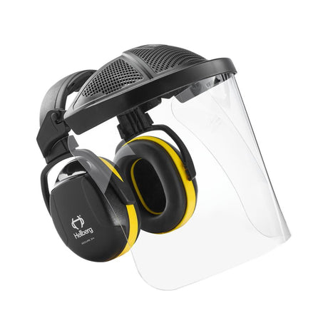 Hellberg Secure 2H PC Visor & Hearing Muff Combo