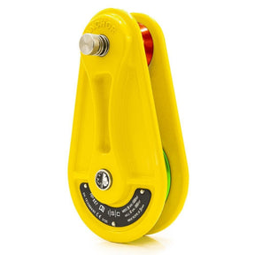 ISC 20mm Large Forged Rigging Pulley Block - Yellow