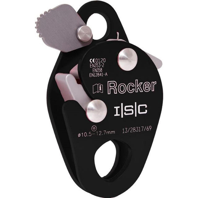 ISC Rocker Adjustable Rope Grab - Black