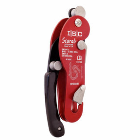 ISC Scarab Descender for 10.5 - 11.5mm Rope - Red