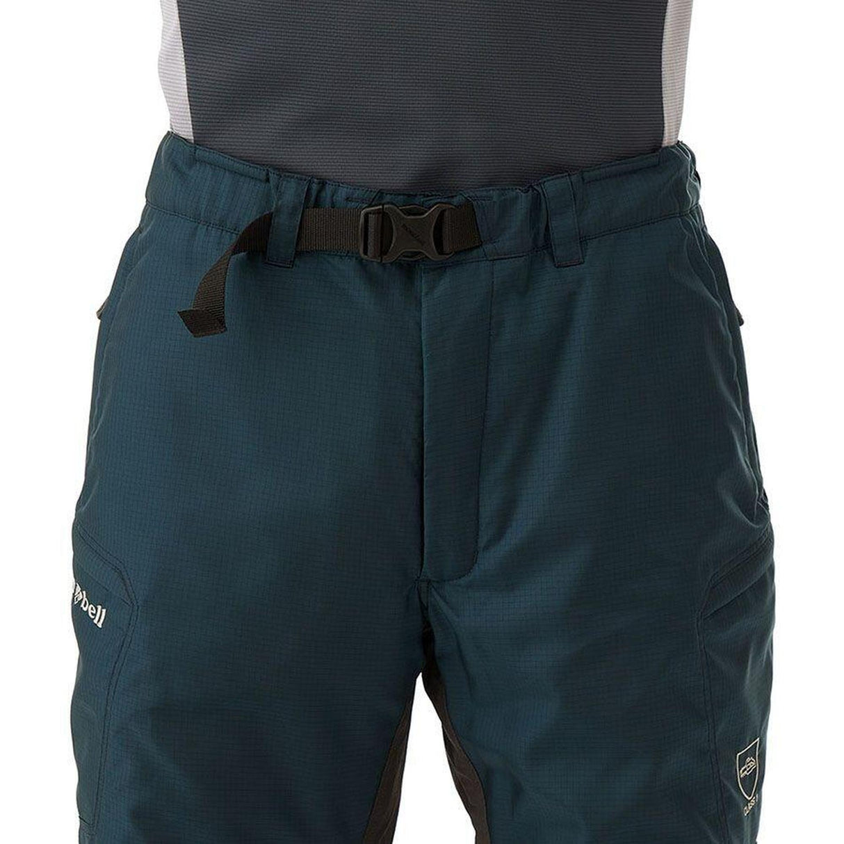 Montbell Light Logger Type A Chainsaw Trousers - Blue / Green