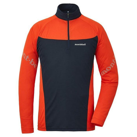 Montbell Long Sleeve Cooler Shirt - Orange