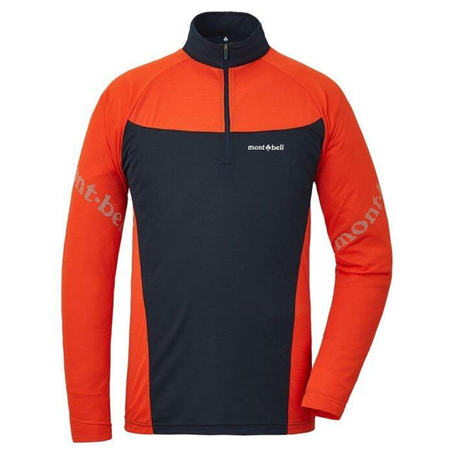 Montbell Long Sleeve Cooler Shirt - Orange