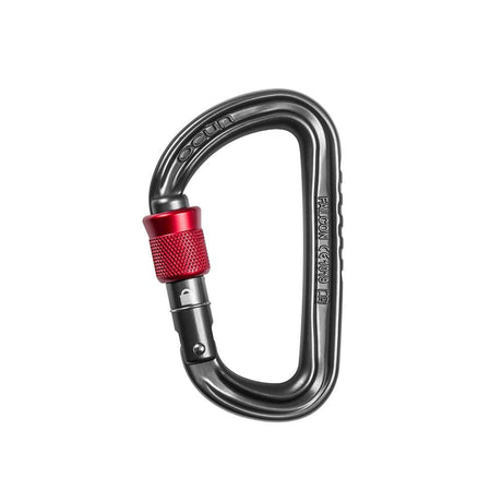 Ocun Falcon Aluminium Screwgate Carabiner - Anthracite