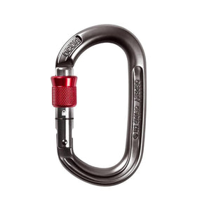 Ocun Osprey Oval Aluminium Screwgate Carabiner - Grey