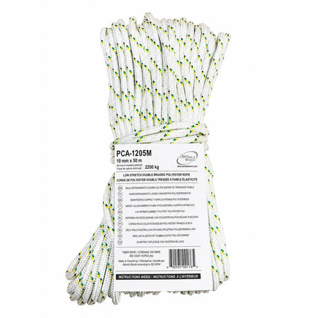 Portable Winch 10mm Double Braid Rigging Rope - 50m
