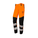SIP Protection BasePro Type A Chainsaw Trousers - Hi-Viz Orange