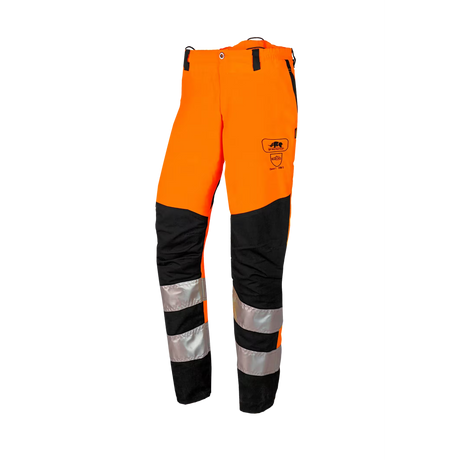 SIP Protection BasePro Type A Chainsaw Trousers - Hi-Viz Orange