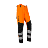 SIP Protection BasePro Type A Chainsaw Trousers - Hi-Viz Orange
