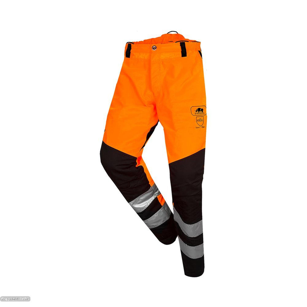 SIP Protection BasePro Type A Chainsaw Trousers - Hi-Viz Orange