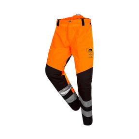 SIP Protection BasePro Type A Chainsaw Trousers - Hi-Viz Orange