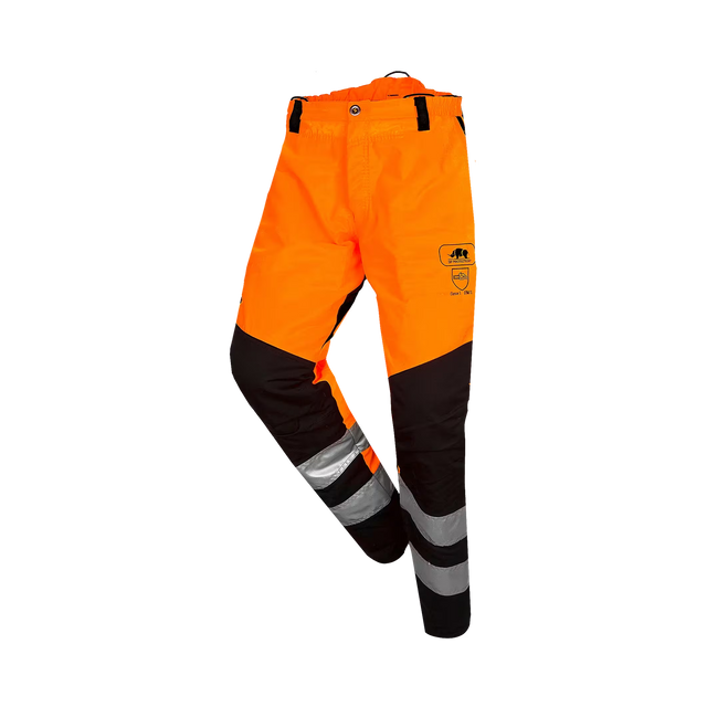SIP Protection BasePro Type A Chainsaw Trousers - Hi-Viz Orange