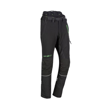 SIP Protection Canopy AIR-GO Type A Chainsaw Trousers - Black / Lime