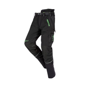 SIP Protection Canopy AIR-GO Type A Chainsaw Trousers - Black / Lime