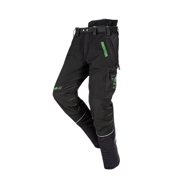 SIP Protection Canopy AIR-GO Type A Chainsaw Trousers - Black / Lime