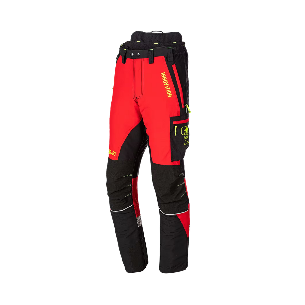 SIP Protection Canopy AIR-GO Type A Chainsaw Trousers - Red / Black