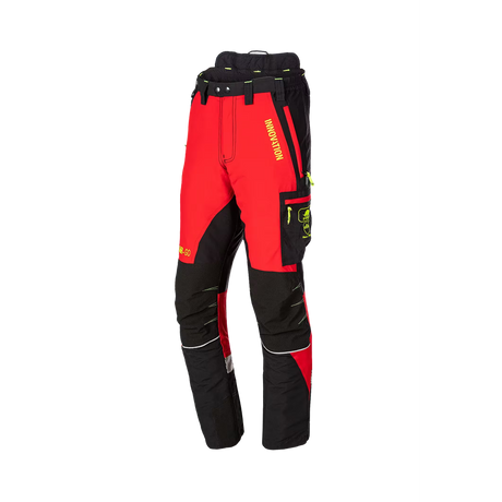 SIP Protection Canopy AIR-GO Type A Chainsaw Trousers - Red / Black