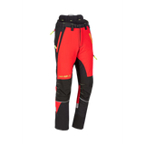 SIP Protection Canopy AIR-GO Type A Chainsaw Trousers - Red / Black