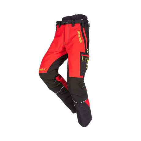 SIP Protection Canopy AIR-GO Type A Chainsaw Trousers - Red / Black