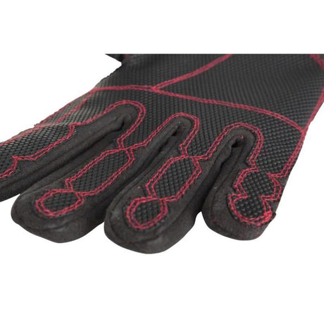 SIP Protection Chainsaw Gloves - Left & Right Hand Protection - Red