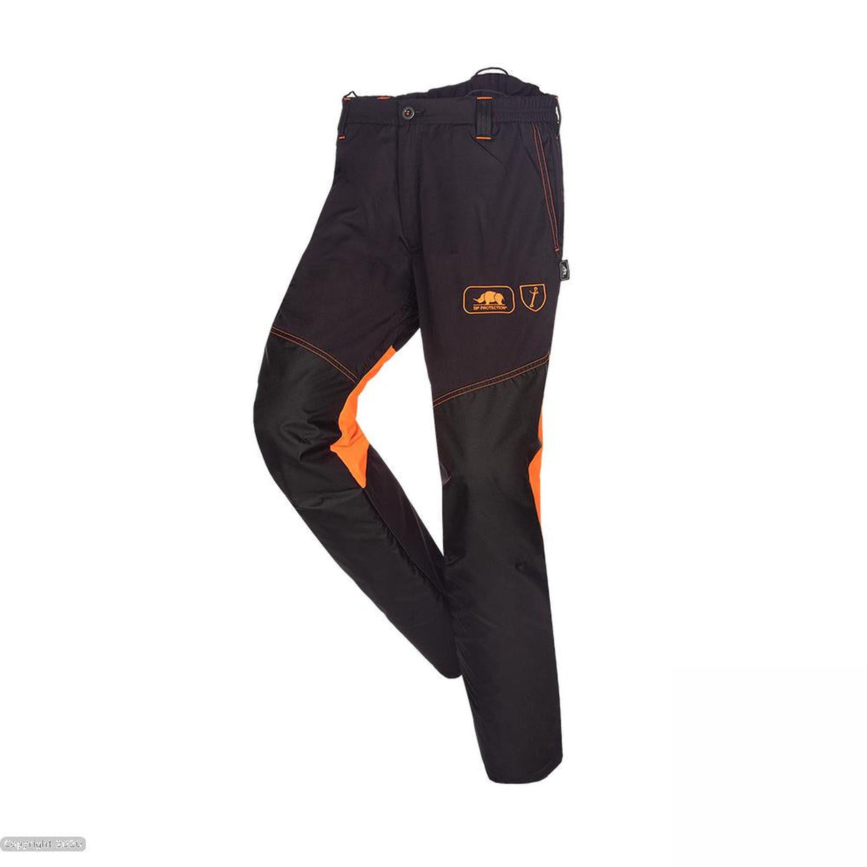 SIP Protection Landscaper Work Trousers - Grey / Orange