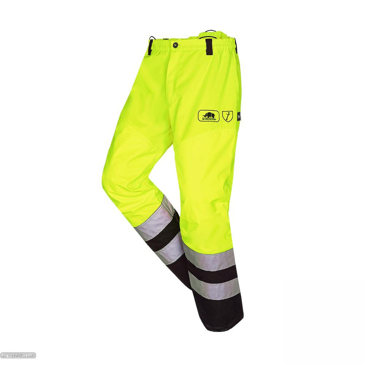 SIP Protection Landscaper / Work Trousers - Hi-Viz Yellow