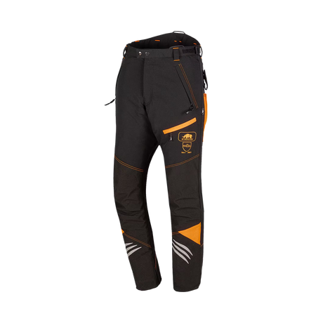 SIP Protection Ninja Type A Chainsaw Trousers - Short Leg - Black
