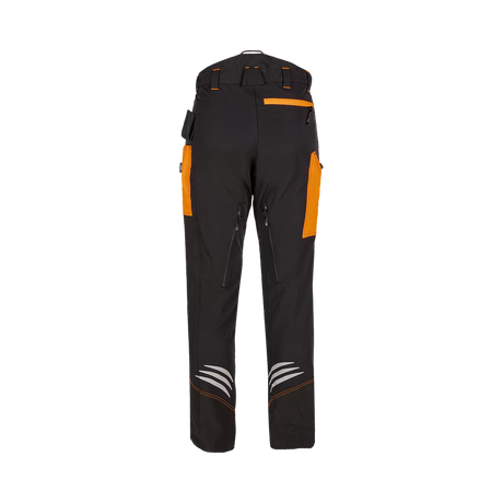 SIP Protection Ninja Type A Chainsaw Trousers - Short Leg - Black
