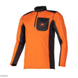 SIP Protection Technical Long Sleeve Work Shirt - Orange
