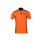 SIP Protection Technical Short Sleeve Work Shirt - Orange
