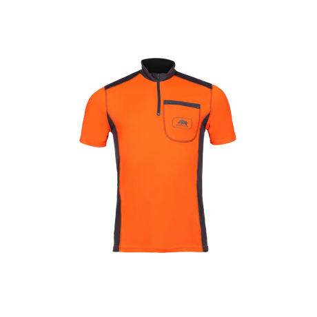 SIP Protection Technical Short Sleeve Work Shirt - Orange