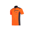 SIP Protection Technical Short Sleeve Work Shirt - Orange