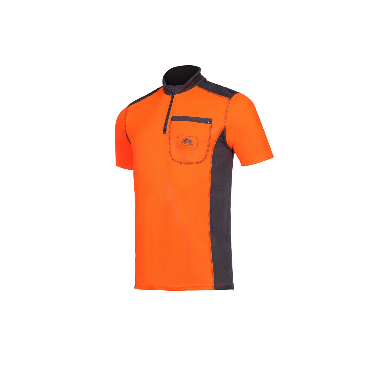 SIP Protection Technical Short Sleeve Work Shirt - Orange
