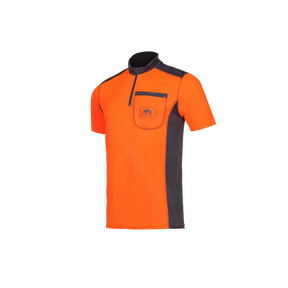 SIP Protection Technical Short Sleeve Work Shirt - Orange