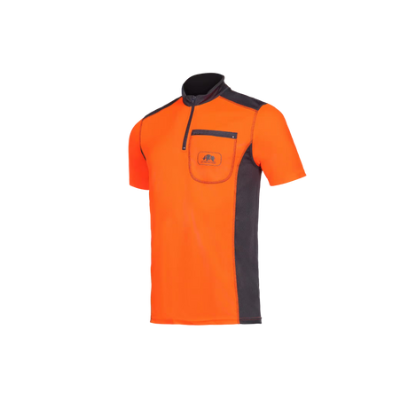 SIP Protection Technical Short Sleeve Work Shirt - Orange