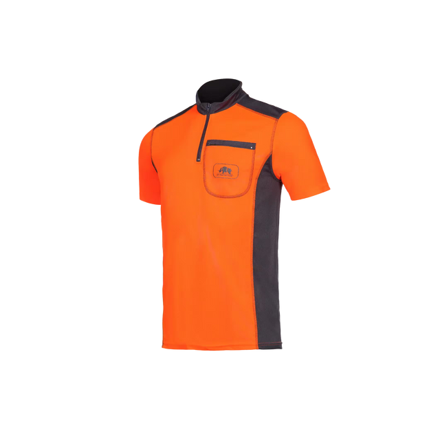 SIP Protection Technical Short Sleeve Work Shirt - Orange