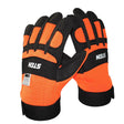 STEIN Chainsaw Gloves Orange/Black - Left Hand Protection (Ex display)
