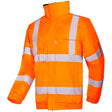 Sioen 404 Hobson High Vis Lined Bomber Jacket - Orange
