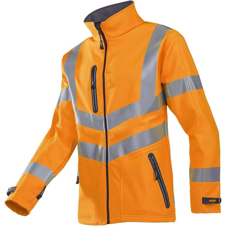 Sioen Dexter 722 Hi-Vis Softshell Jacket - Orange