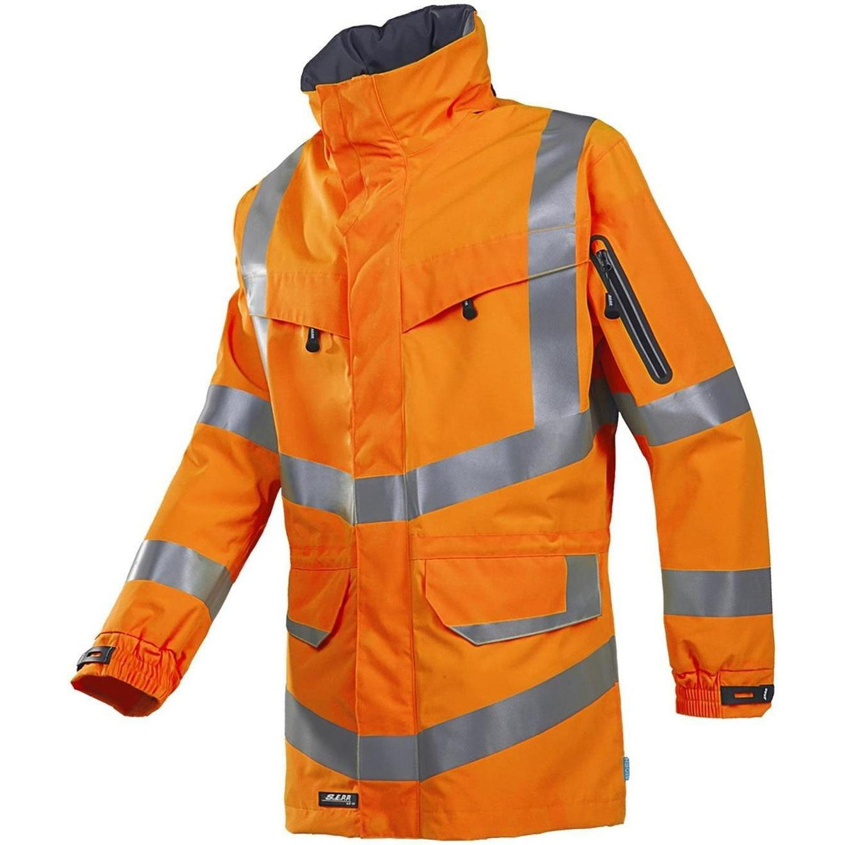 Sioen Mildura 703 Hi-Vis Rain Jacket - Orange