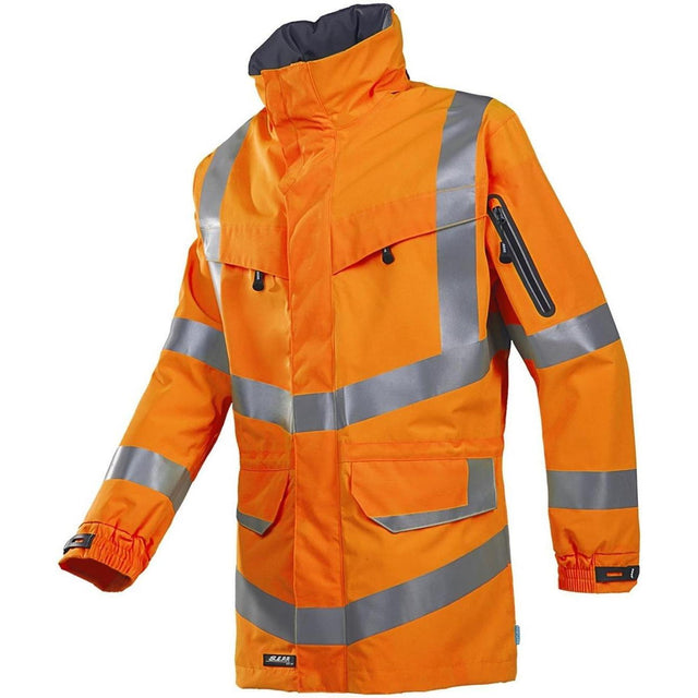 Sioen Mildura 703 Hi-Vis Rain Jacket - Orange