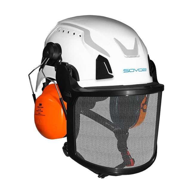 Sovos S3200 Helmet Kit White Hi-Viz