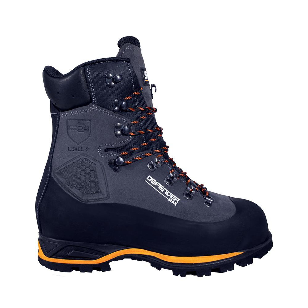 Stein Defender Max Chainsaw Boots - Class 2 - Grey - 2025 Model