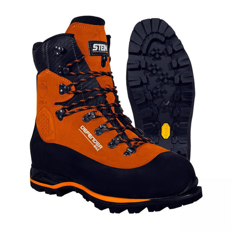 Stein Defender Max Chainsaw Boots - Class 2 - Orange