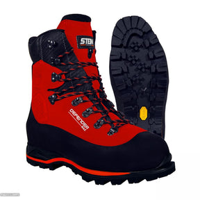 Stein Defender Max Chainsaw Boots - Class 2 - Red