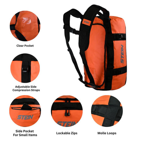 Stein METRO Kit Storage Bag - 90 Litre - Orange (New slight scuffs)