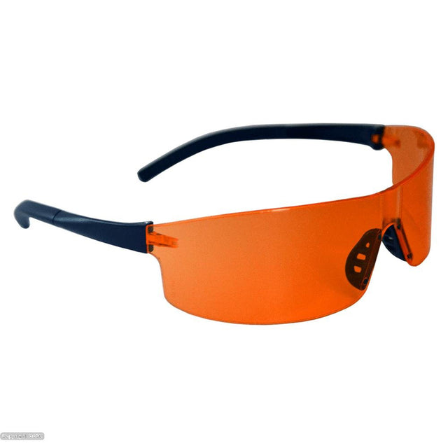 Stein ORBIT Flexible PPE Safety Glasses - Orange